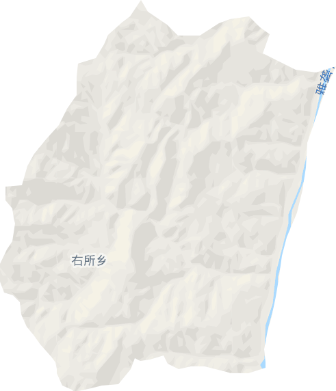 右所乡电子地图