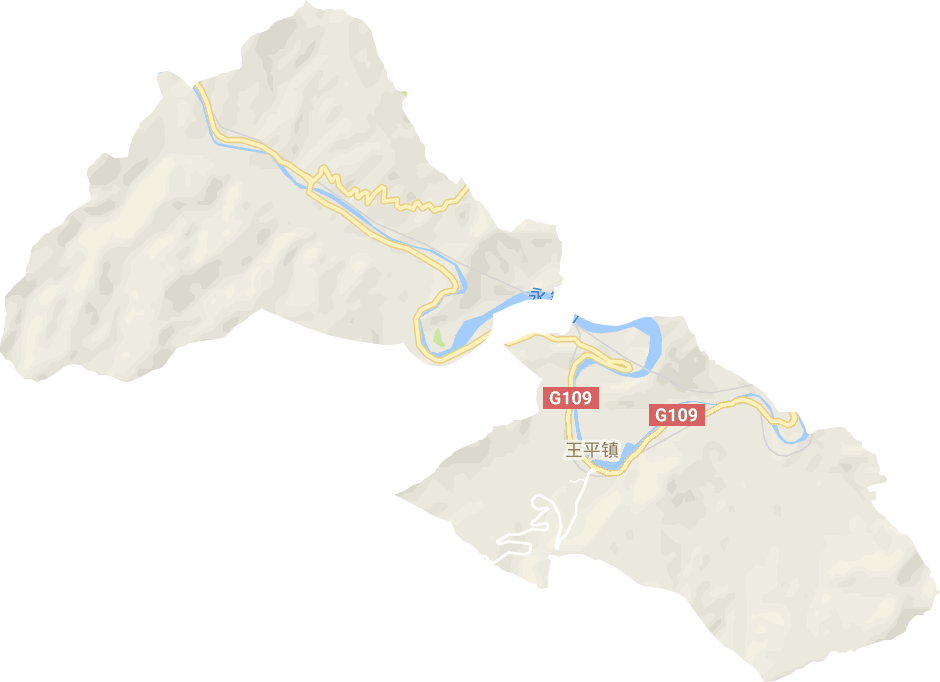 王平地区办事处电子地图