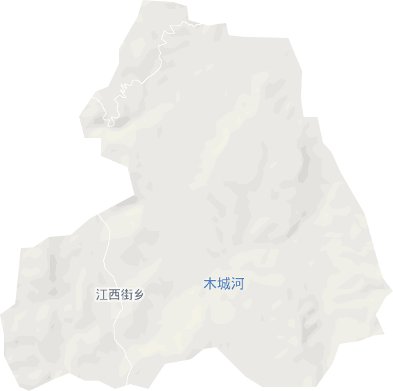江西街乡电子地图