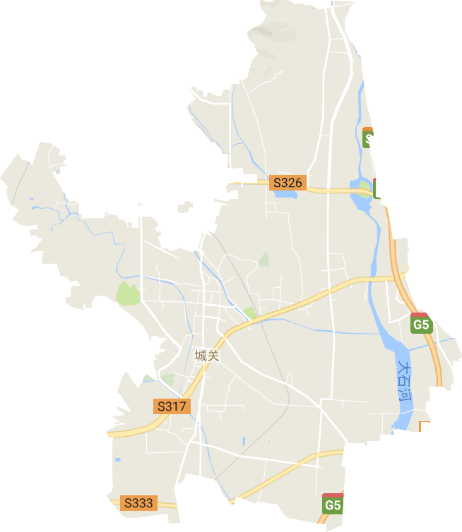 城关街道电子地图