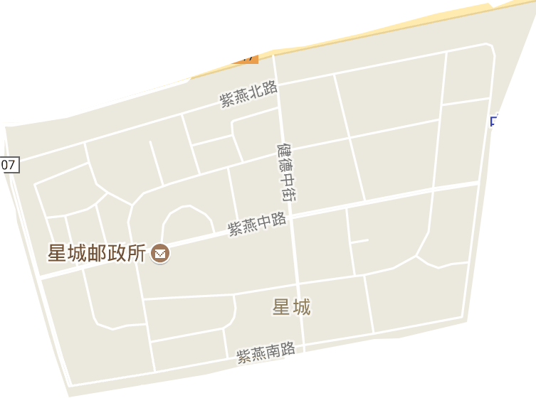 星城街道电子地图