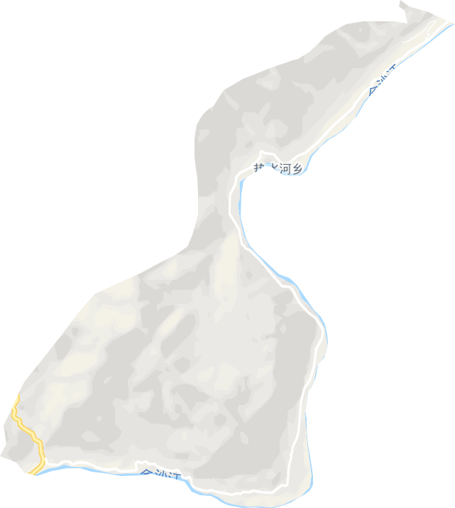 热水河乡电子地图