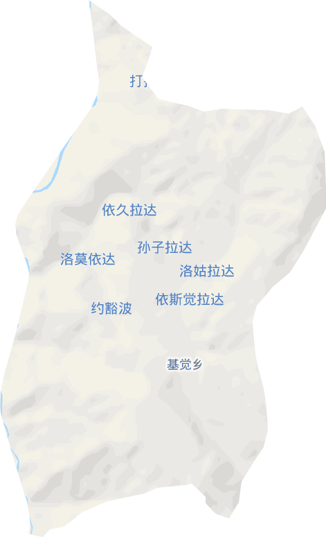 基觉乡电子地图