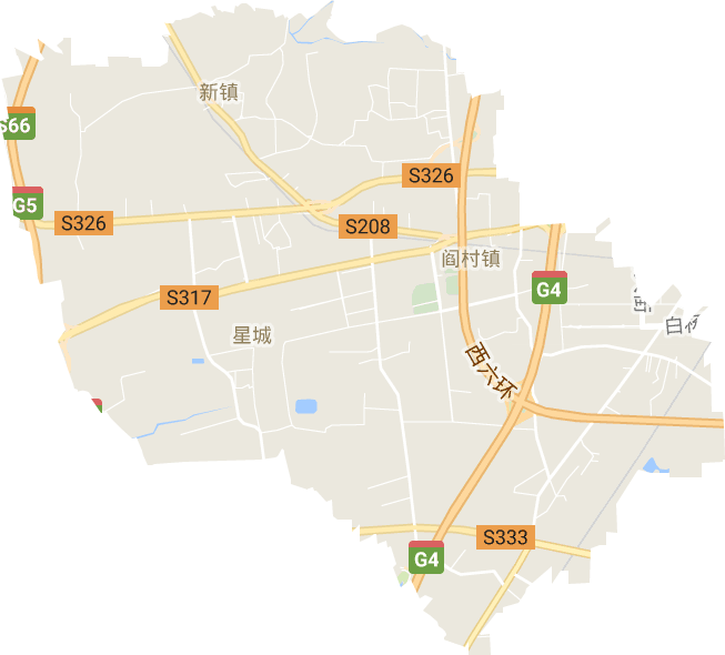 阎村镇电子地图