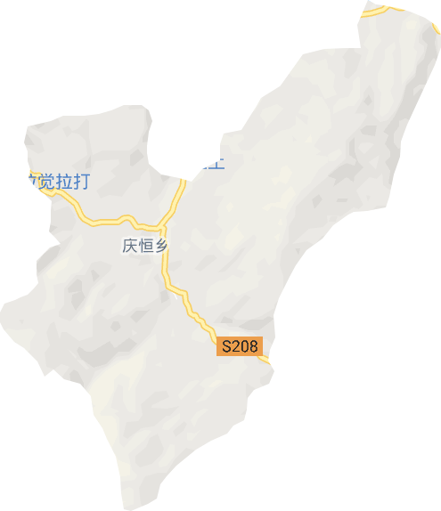 庆恒乡电子地图