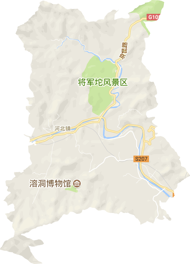 河北镇电子地图