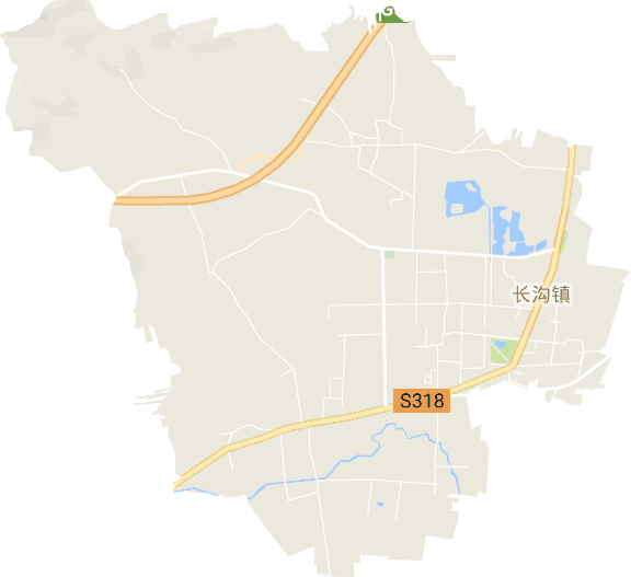 长沟镇电子地图