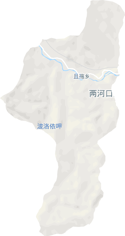 且拖乡电子地图