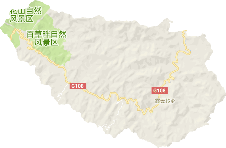 霞云岭乡电子地图