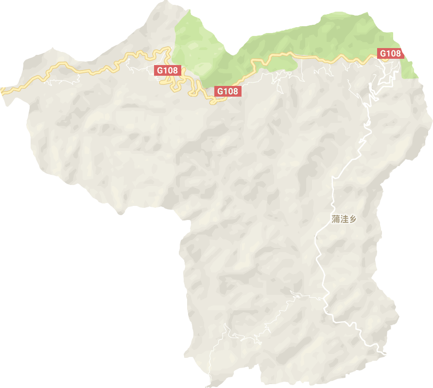 蒲洼乡电子地图