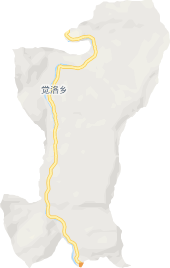 觉洛乡电子地图