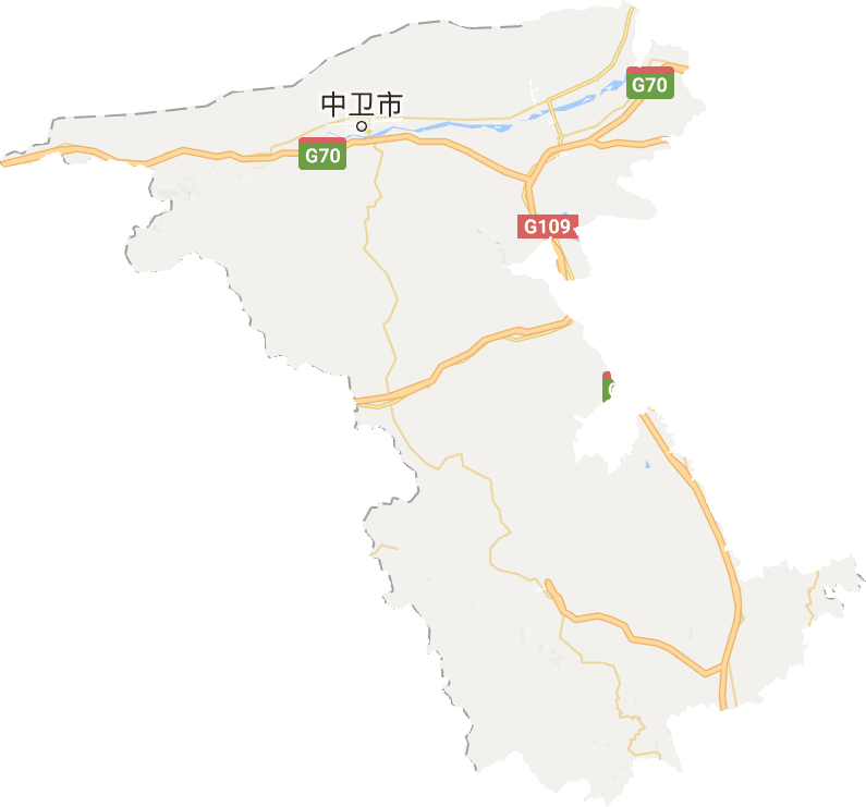 中卫市电子地图