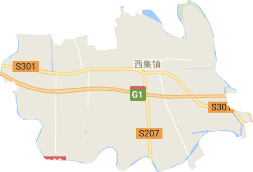 西集镇电子地图