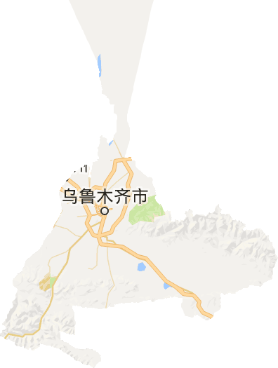 乌鲁木齐市电子地图