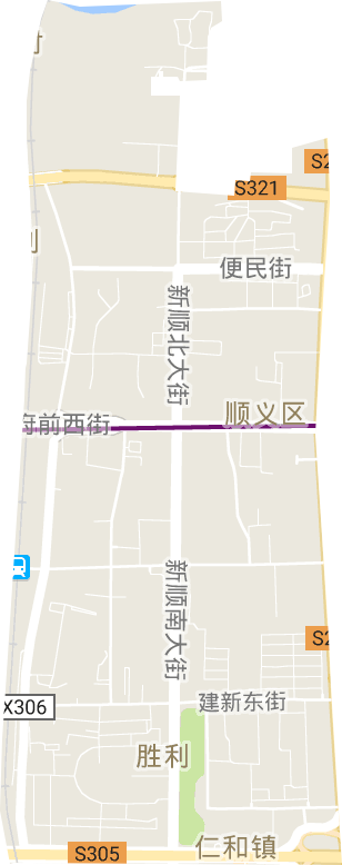 胜利街道电子地图