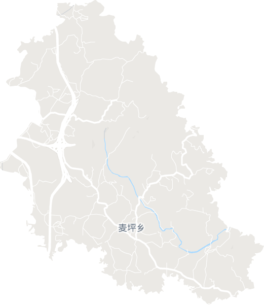 麦坪镇电子地图