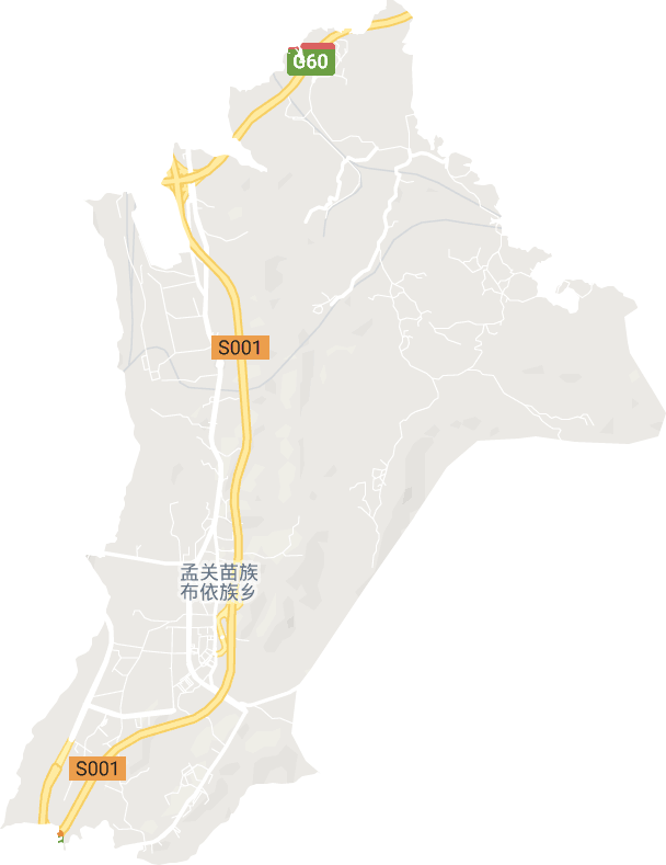孟关苗族布依族乡电子地图