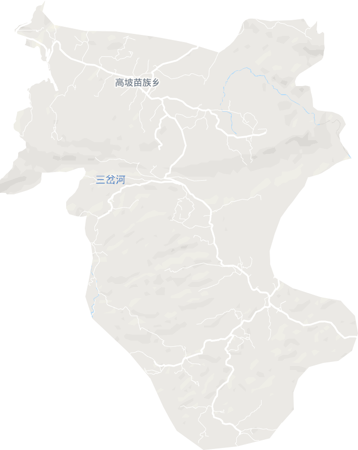 高坡苗族乡电子地图
