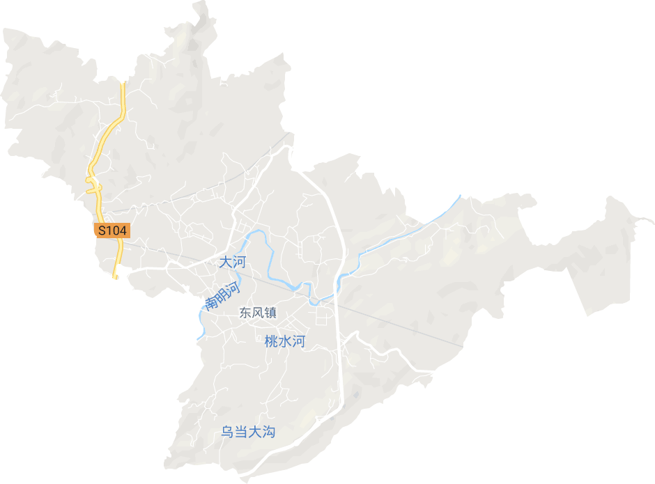 东风镇电子地图