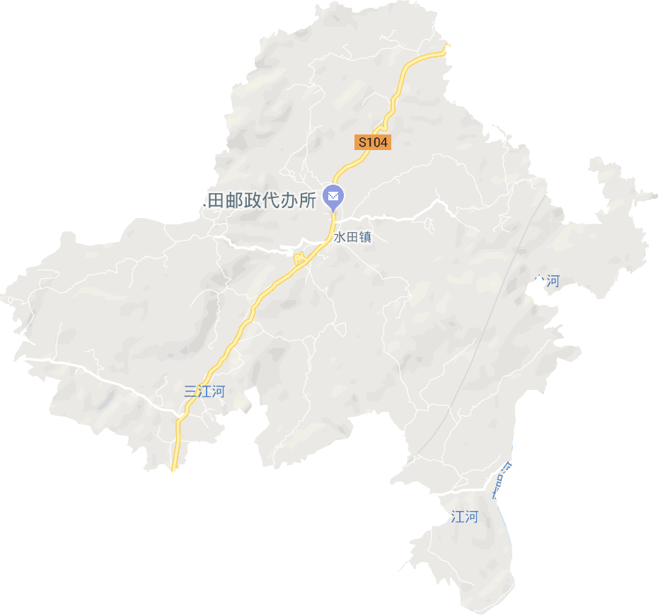 水田镇电子地图