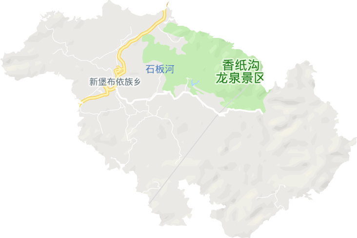 新堡布依族乡电子地图