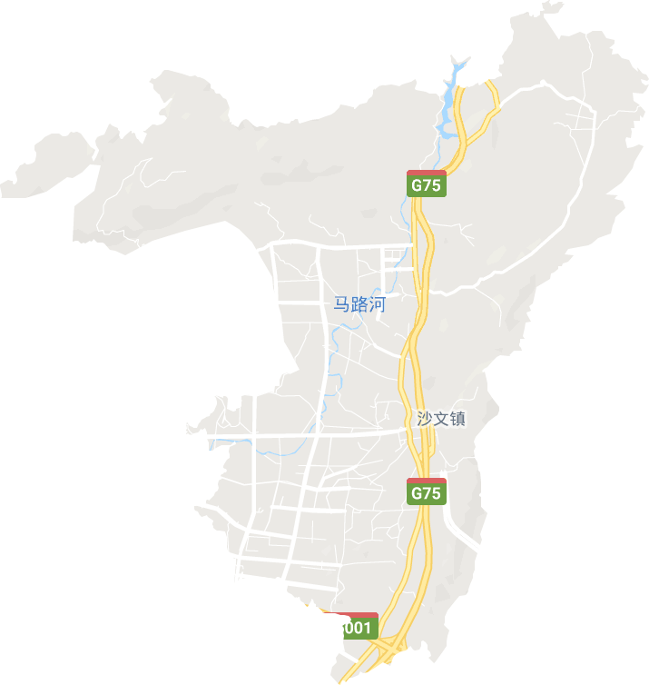 沙文镇电子地图