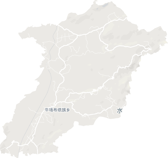 牛场布依族乡电子地图