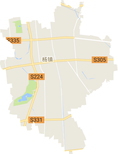 杨镇地区办事处电子地图