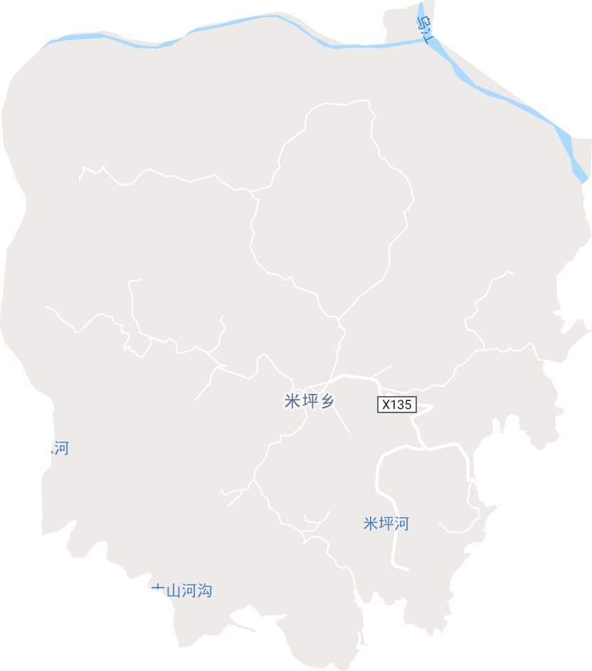 米坪乡电子地图