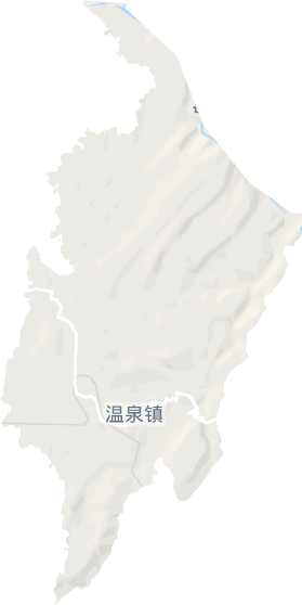 温泉镇电子地图