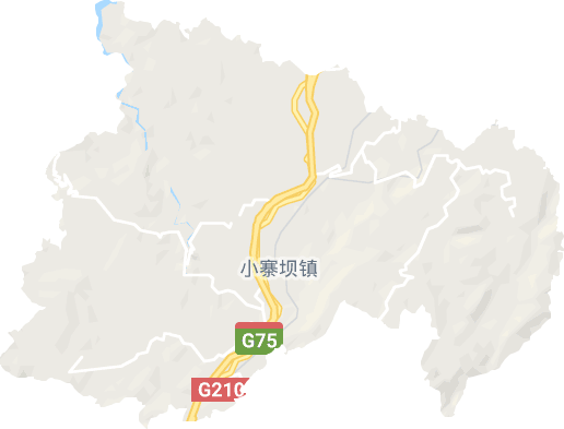小寨坝镇电子地图