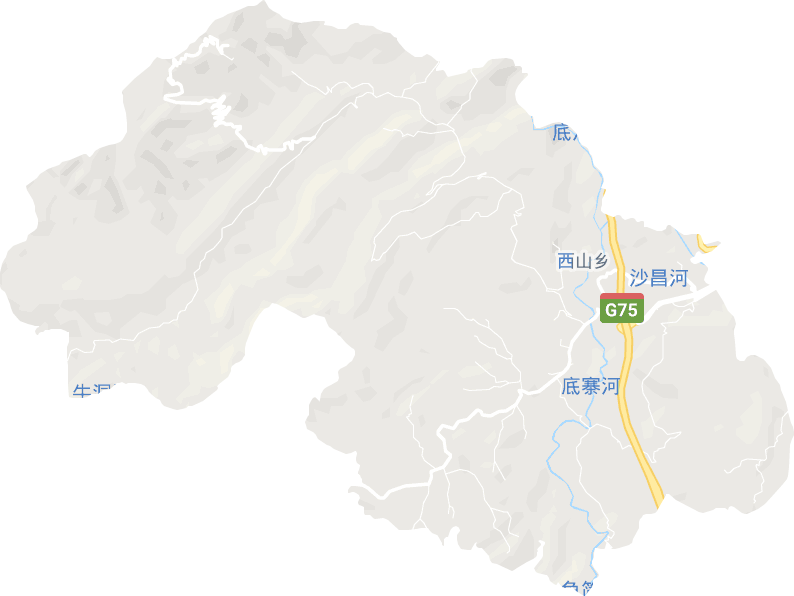 西山镇电子地图