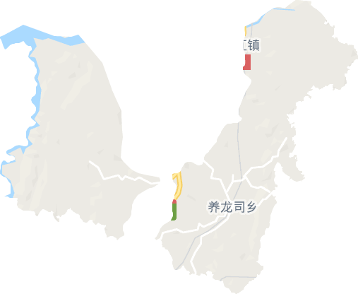 养龙司镇电子地图