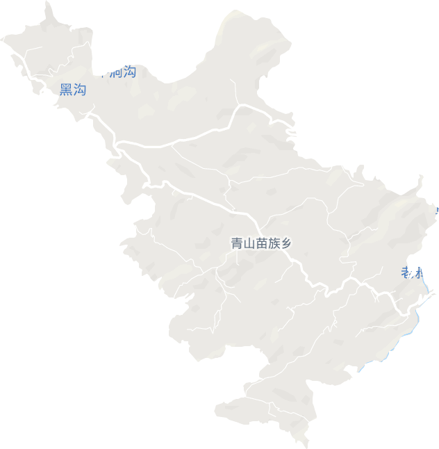 青山苗族乡电子地图