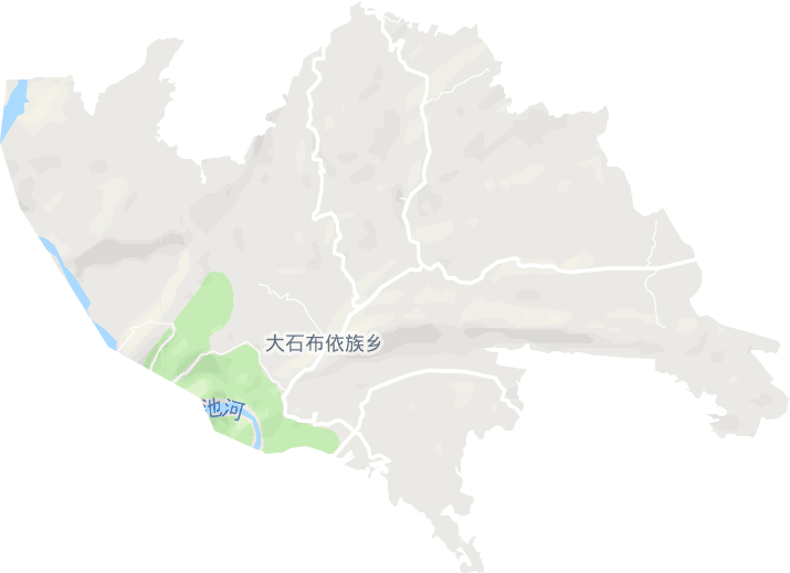 大石布依族乡电子地图