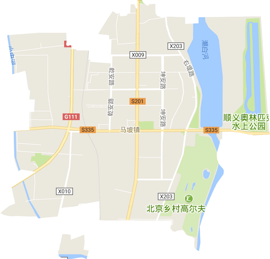 双丰街道电子地图