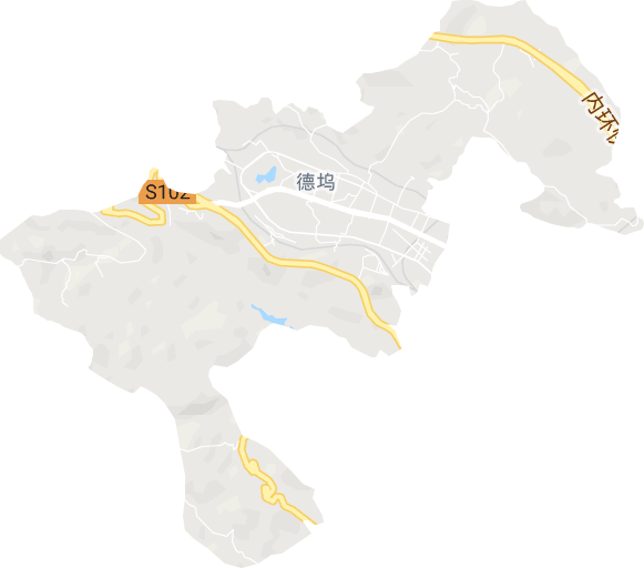德坞街道电子地图