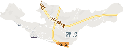 红岩街道电子地图
