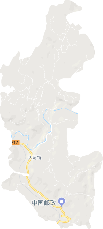 大河镇电子地图