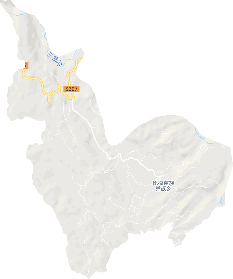 比德镇电子地图