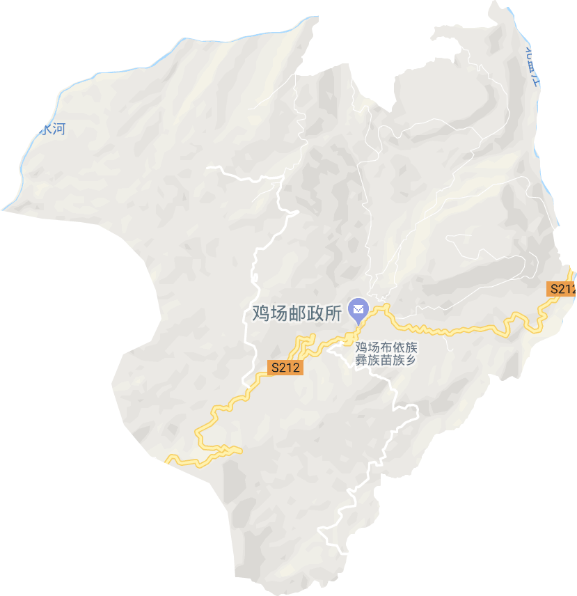 鸡场镇电子地图