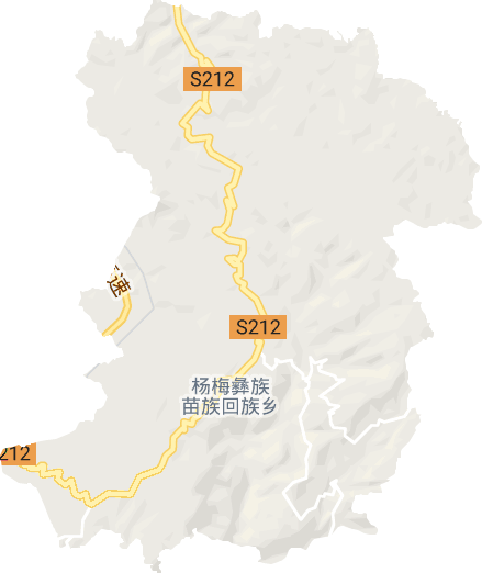 杨梅彝族苗族回族乡电子地图