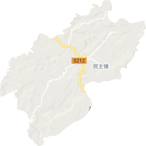 民主镇电子地图