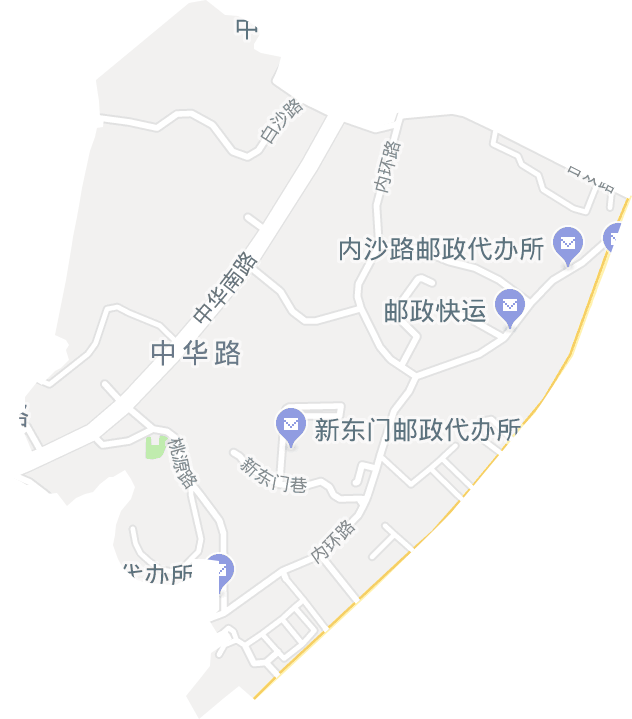 中华路街道电子地图