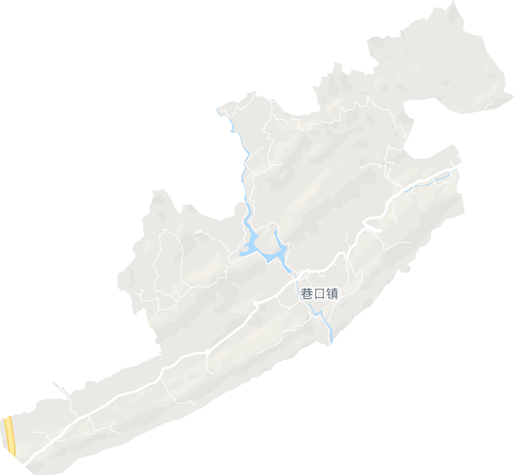 巷口镇电子地图