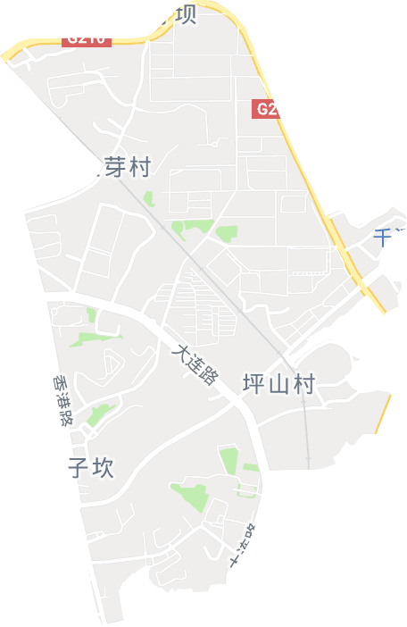 大连路街道电子地图