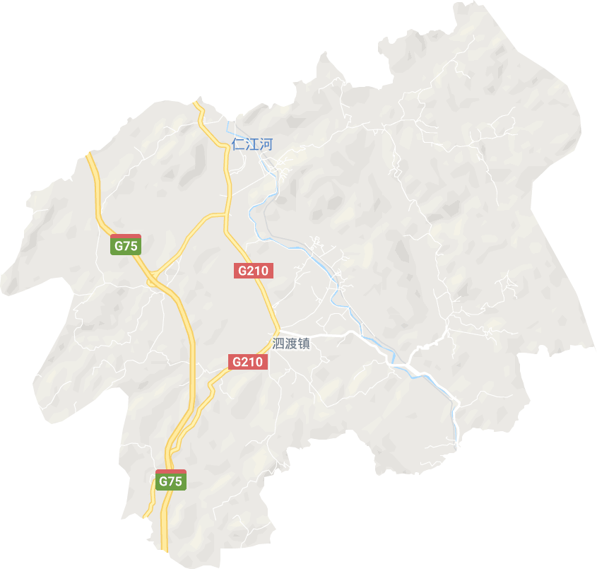 泗渡镇电子地图
