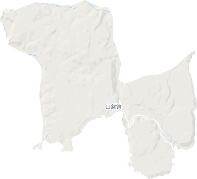 山盆镇电子地图