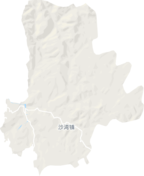 沙湾镇电子地图
