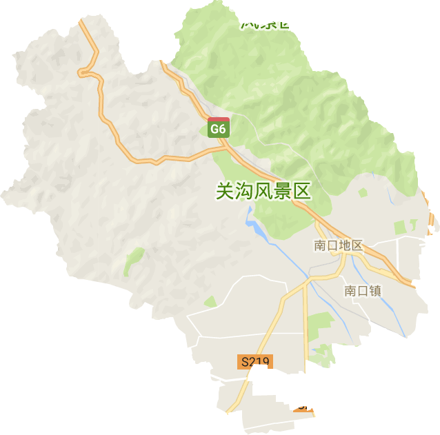 南口地区办事处电子地图